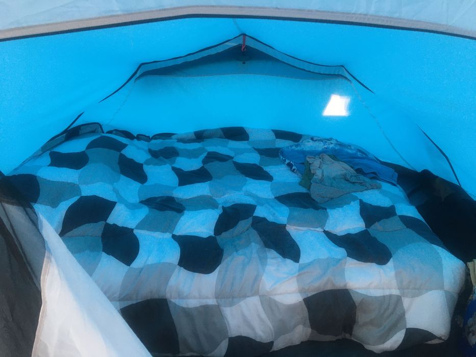 Tenda  fácil para família