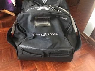 BCD, regulador e saco de transporte