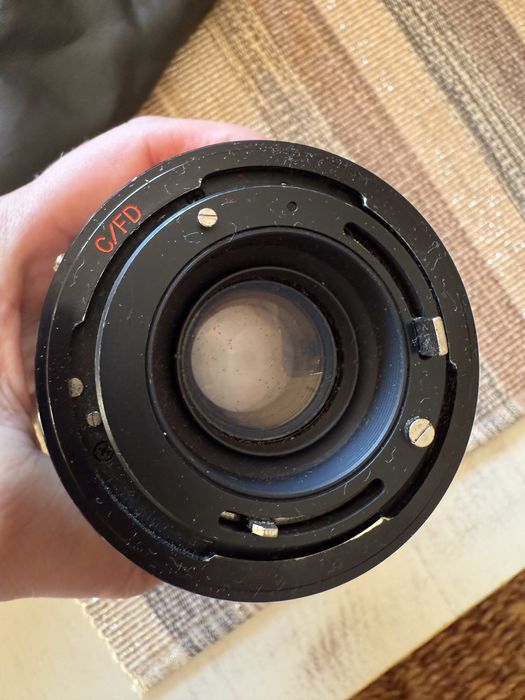 Lente de camara fotografica