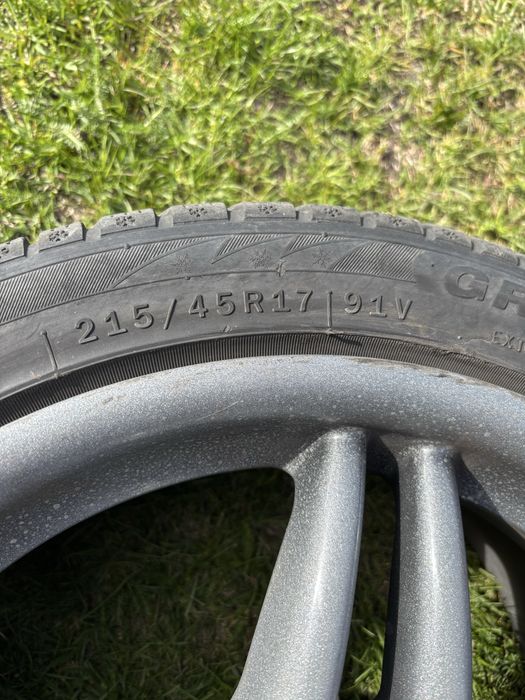 Felgi aluminiowe 17 + opony zimowe