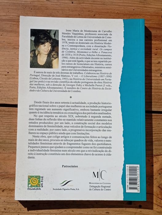 Livro "Senhoras e Mulheres na Sociedade Portuguesa do Século XIX" – Irene Vaquinhas
