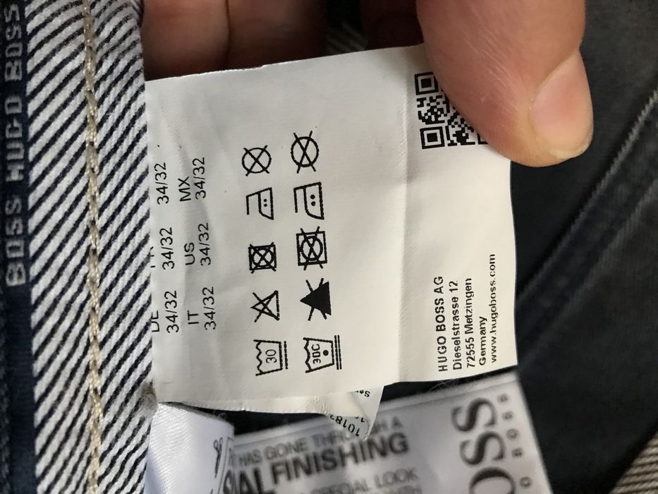 Чолові джинсові штани Hugo boss оригінал