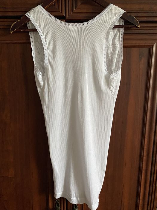 Майка жіноча біла напівпрозора