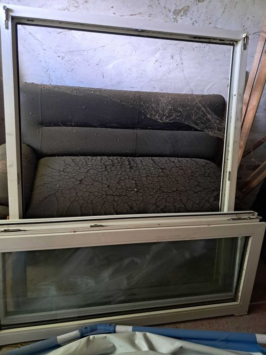 Okno pcv po demontażu 122x148