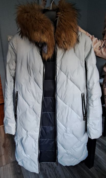 Płaszcz damski ocieplany