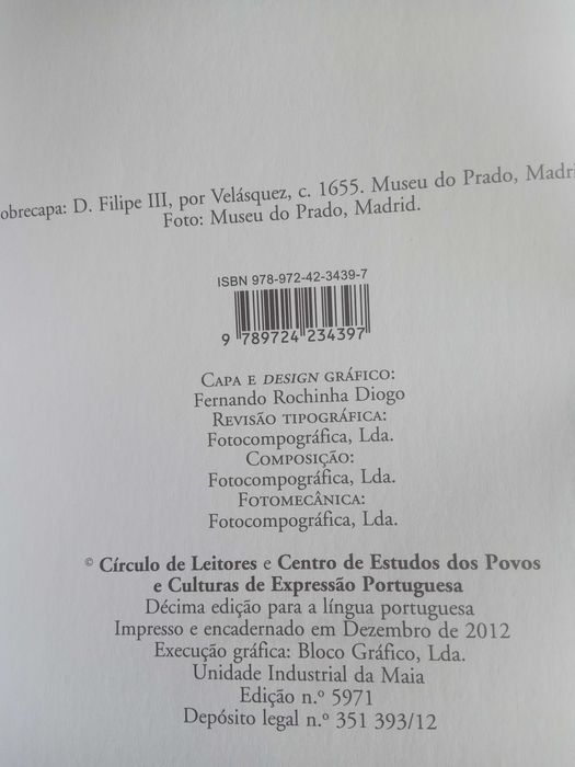 6 Livros Novos, de 6 Reis de Portugal.