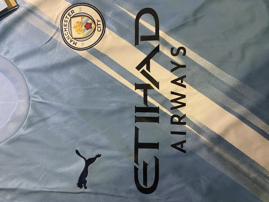 Camisola Futebol Manchester City Home Shirt 25/26 - M - Puma