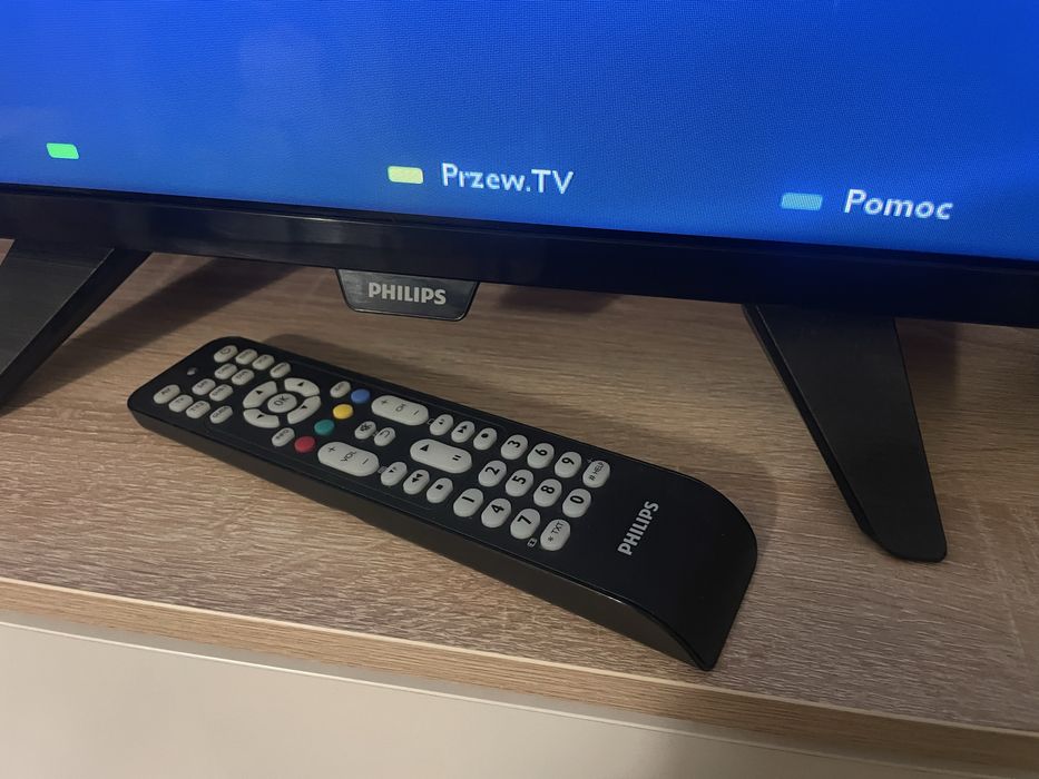 TV LCD 32 cale Philips 32phh4101/88 DVB-T LED pilot zestaw telewizor