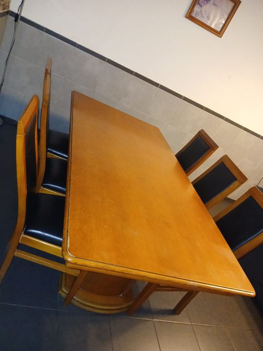 Mesa De Sala Com 6 Cadeiras