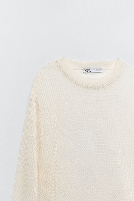 Вязаная туника платье Zara