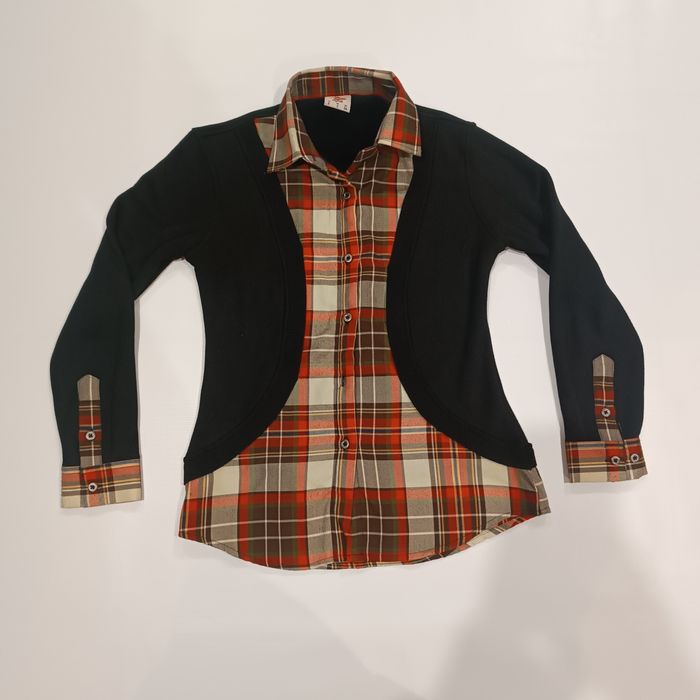 Lee Cooper bluza  roz,34/6/2/XS bluza kamizelka krata okazyjna