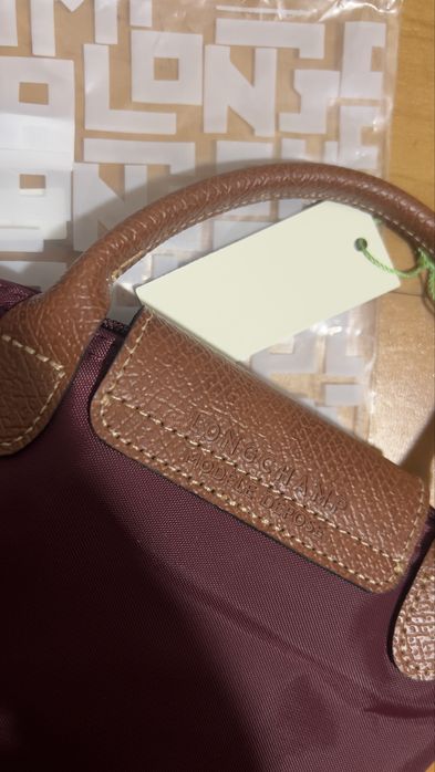 Mini longchamp bordeux
