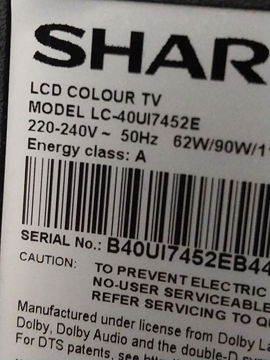 Telewizor Sharp ze smartem