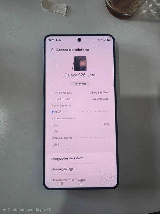 Vendo samsung s26 ultra 256gb