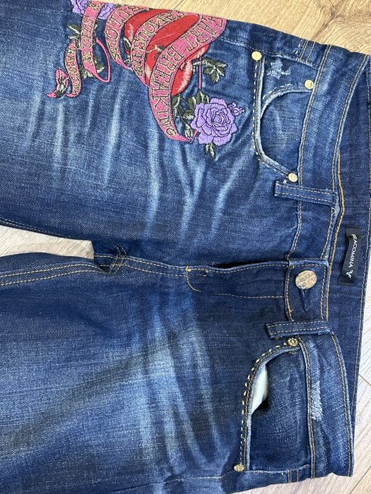 Fracomina jeansy spodnie M biodrowki