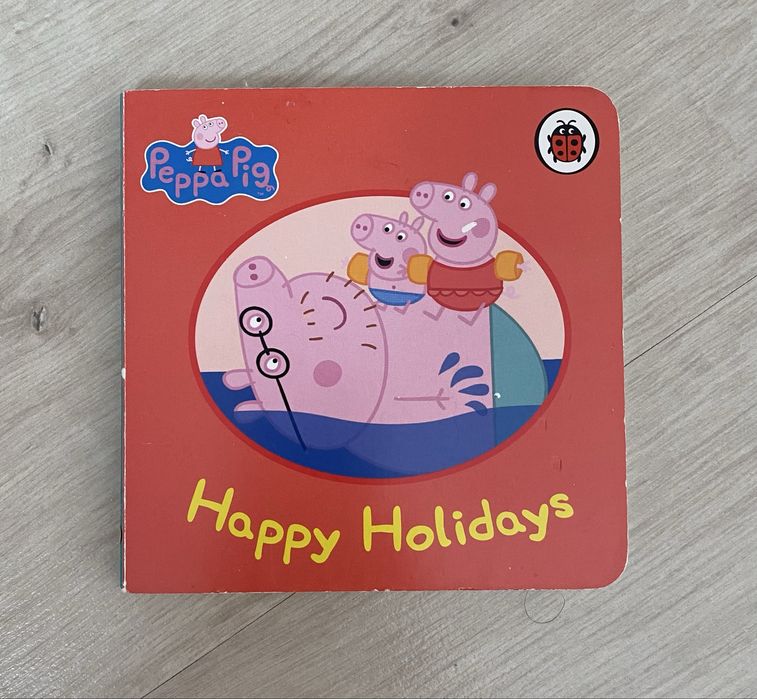 Книжечка про свинку Peppy АНГЛІЙСЬКОЮ для малюків 2+