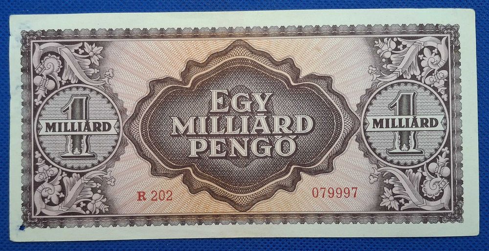 Hungria - 1 milhão de pengo 1946 (ver as fotos)