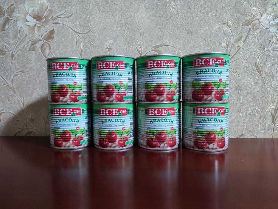 Фасоль консервированная в томатном соусе