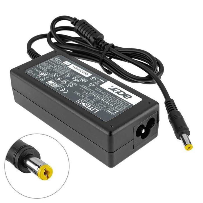 Блок живлення  для ноутбука ACER 19V, 3.42A, 65W, 5.5*1.7мм