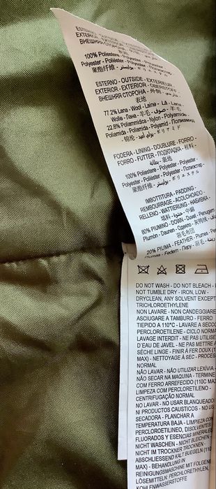 Kurtka płaszcz Miss Sixty puchowa z welną