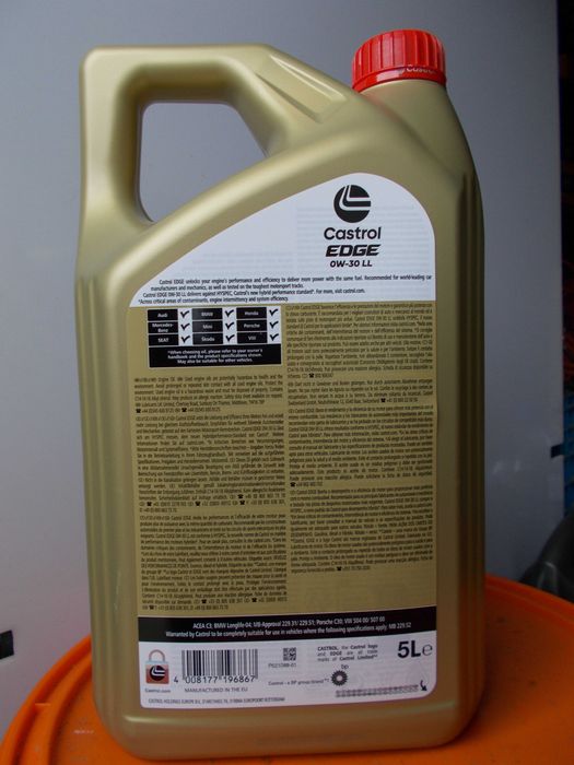 Castrol Edge LL 0w-30 ( 5 Lt )