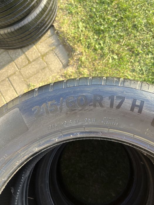 4szt! Opony letnie continental 215/60R17 bieżnik 5.5mm Dot 4921