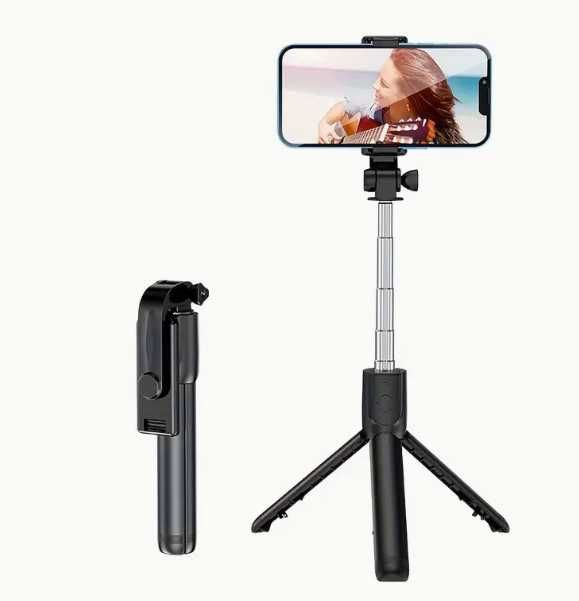 Excelente Bastão de Selfie Extensível com tripé64737910467331120