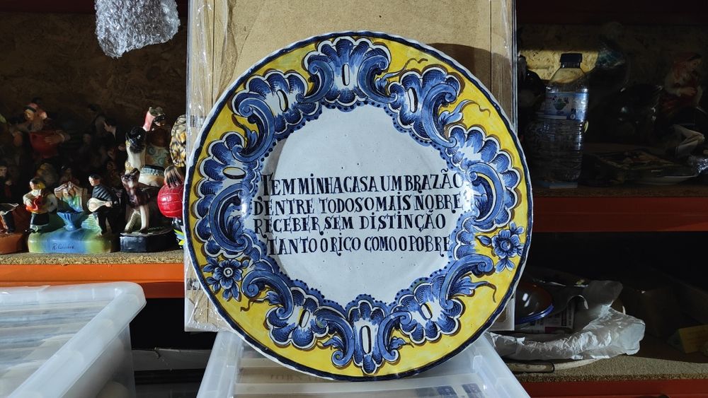 Prato falante - Viúva Alfredo de Oliveira