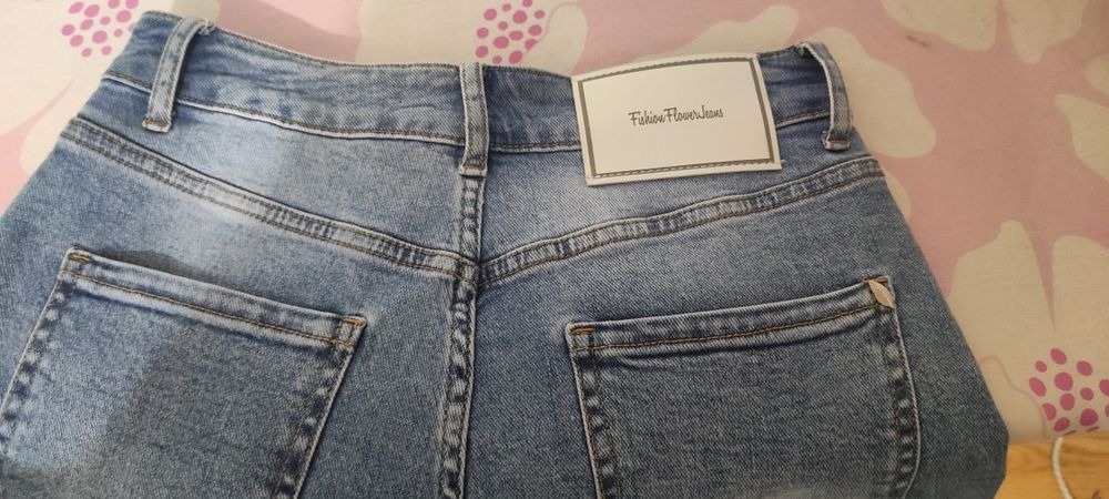Spodnie mom fit S