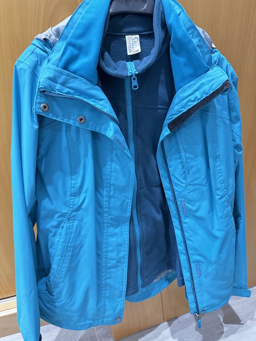 Casaco impermiável 2 em 1