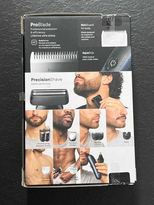 Trymer Braun Series 7 All-In-One ProBlade technologia AutoSense