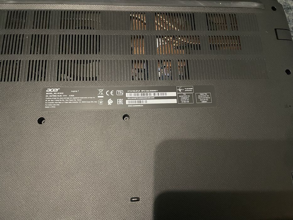 Ноутбук  игровой Acer