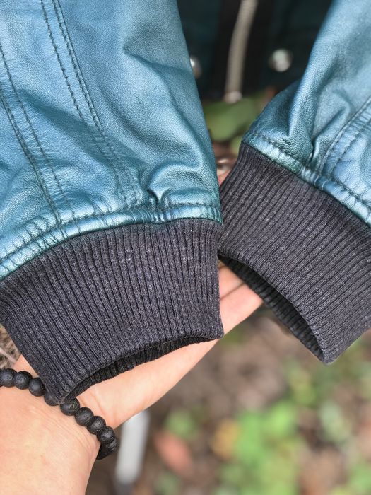 Кожаная  мужская куртка Diesel L-Pins-A Jacket Оригинал Осенняя Винтаж