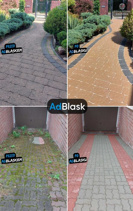 Mycie / Czyszczenie Kostki Brukowej