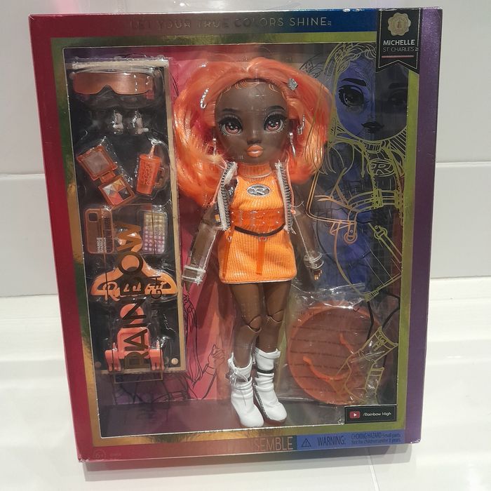 Lalka Rainbow high  Michelle St. Charles unikat