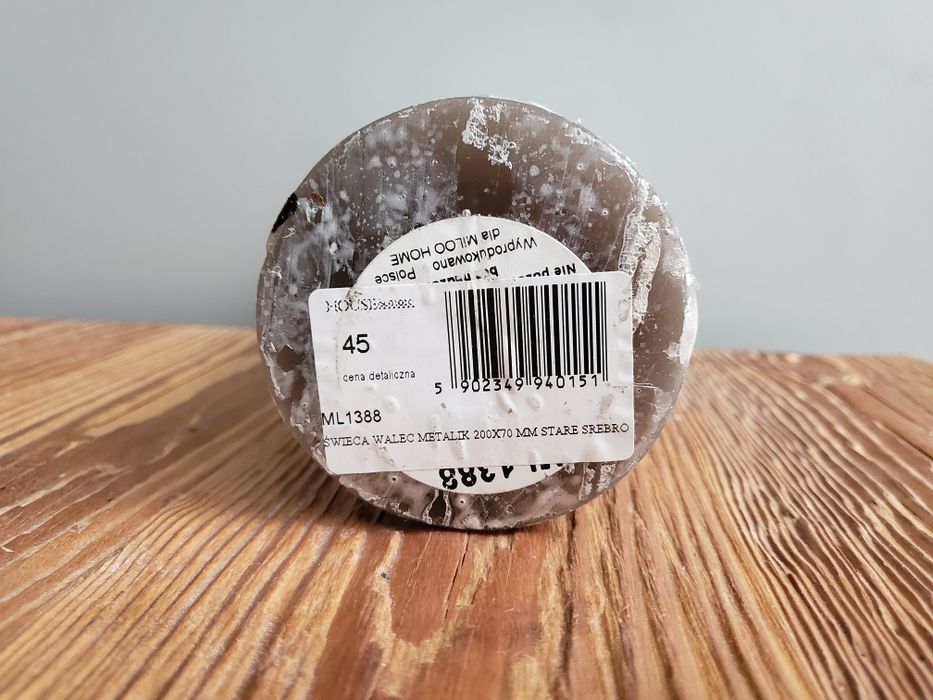 Miloo Home świeczka wysokość 20 cm