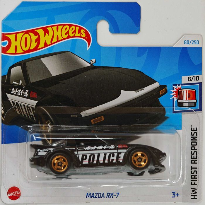 Hot Wheels First Response 2024 – 18 modeli Seria Camaro, RX-7, Nissan