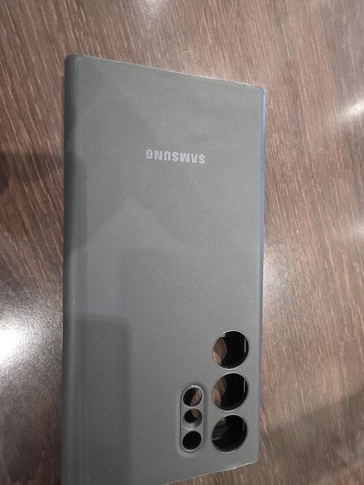 Capa Samsung S24 ultra de cor Preta tipo Livro