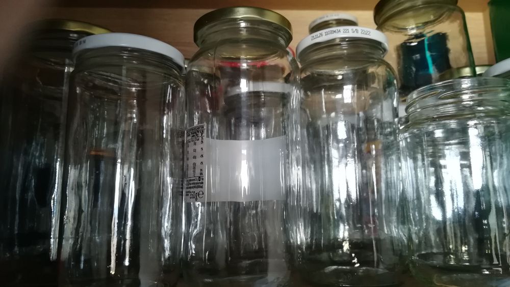 Frascos de vidro grátis