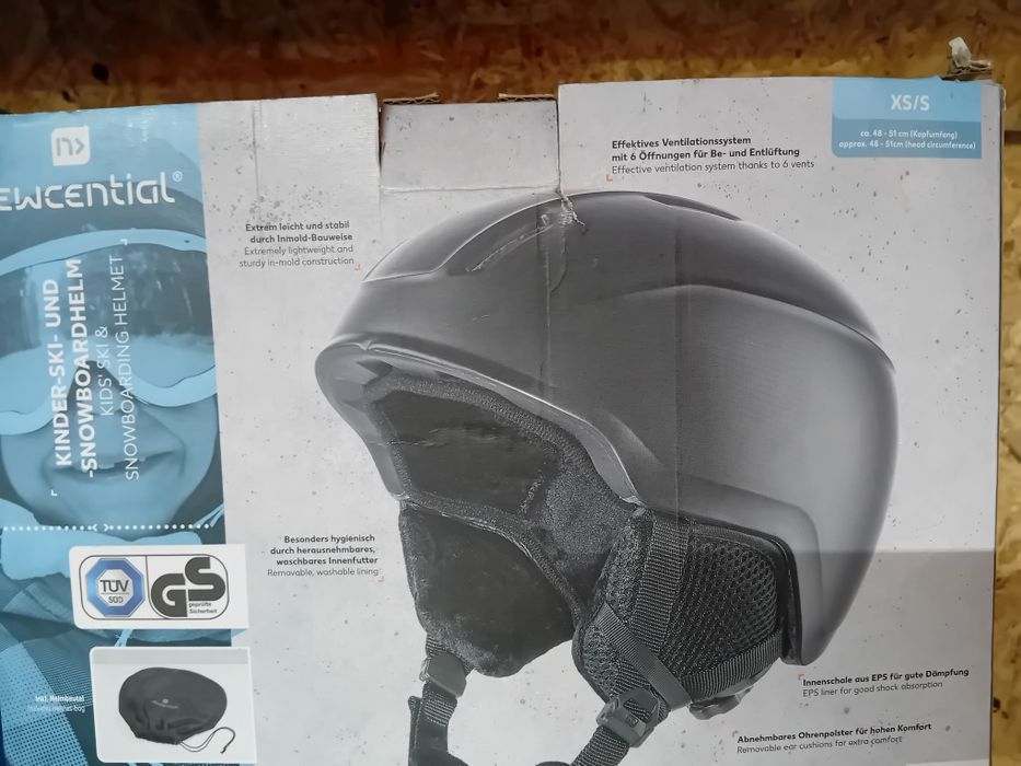 Nowy kask na narty xs/s