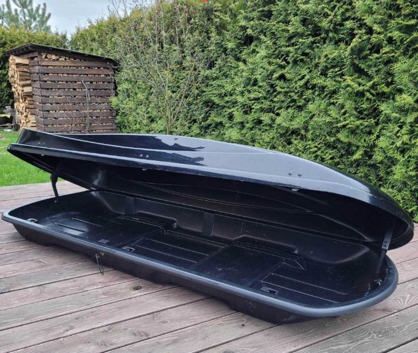 Box dachowy duży czarny