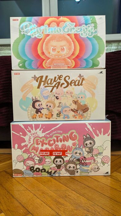 【POP MART】labubu The big into Energy 6個 Authentic - POP MART - Big into Energy - Labubu - Happiness