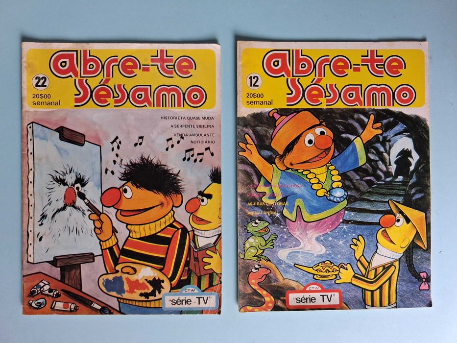 Revista BD "ABRE-TE SÉSAMO" Coleção completa Nº 1 a 22 Ed. Liber 1976/77