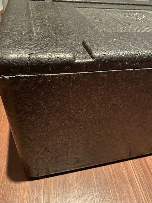 Termiczny czarny box z przykrywka Horeca