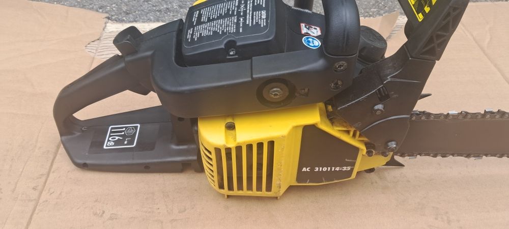 Motosserra mcculloch a trabalhar bem