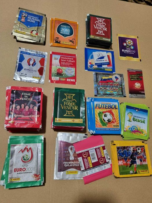 Saquetas de coleção Panini