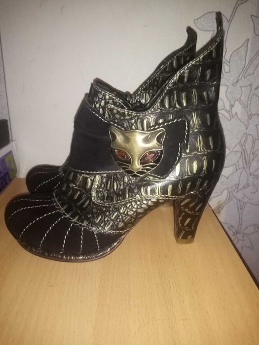 ботильоны  irregular choice (натуральная кожа)