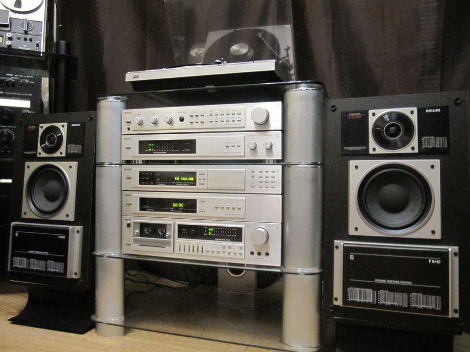 PHILIPS F-610 HI-FI – ЕЛІТАРНА Аудіостема «Pearl Philips» Super Class AB