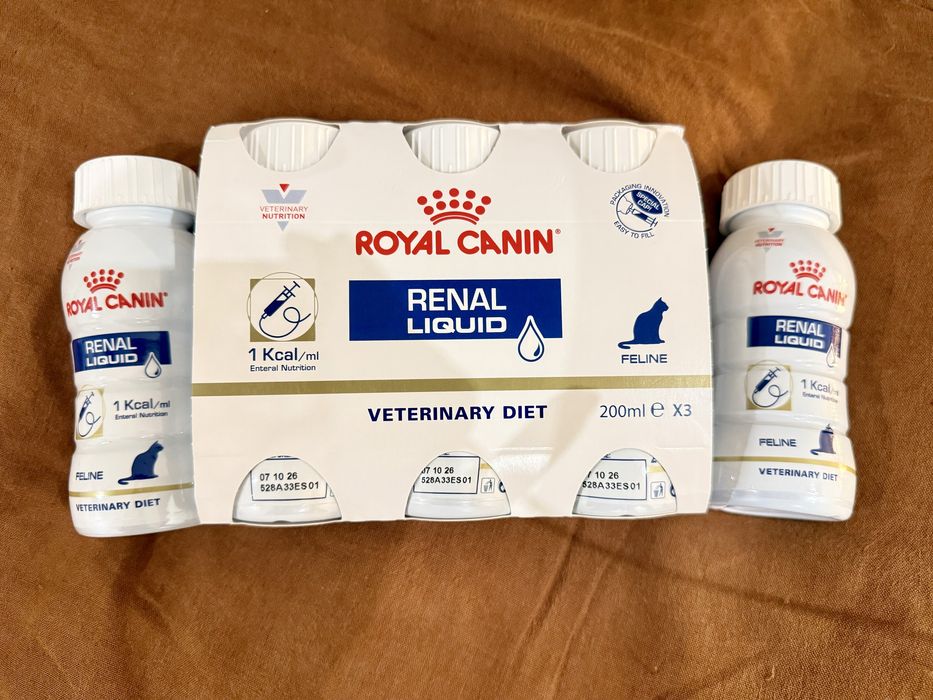 Pack 5 Royal Canin Renal Liquid gatos