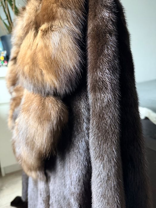 Норкова шуба blackglama з соболем
